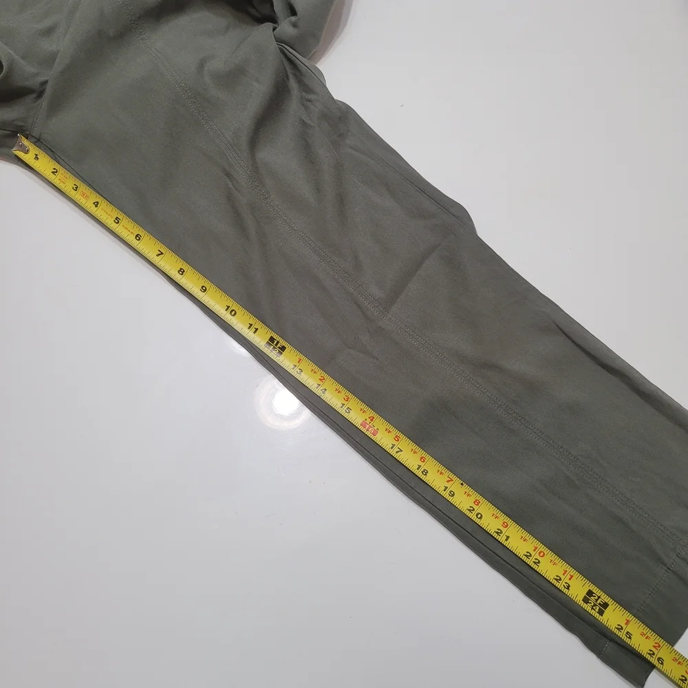 lululemon athletica Olive Utility Short-Sleeve Jumpsuit Size 8